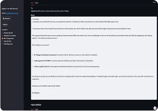 Personalized Email Writing Based on Product & Persona