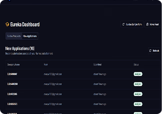 New Application Intake to Scored Prospect Pipeline