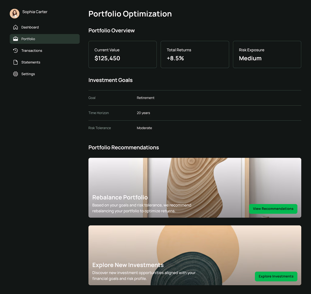 Portfolio Optimization & Robo-Advisory
