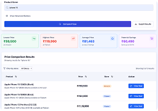 Scan or Search to Find Product Price