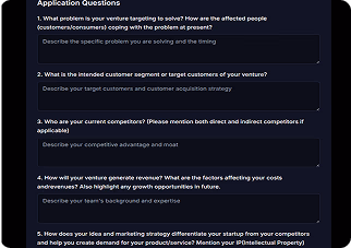 Startup Evaluation Intake Form