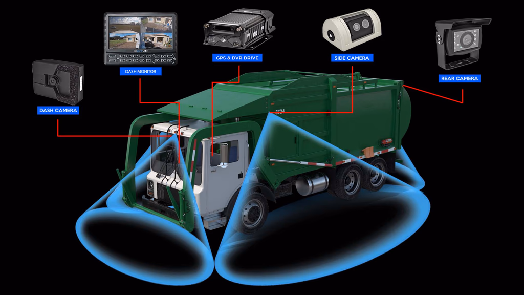 Automated Road Survey via Garbage Trucks