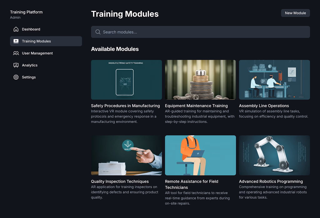 AR/VR for Worker Training & Assistance