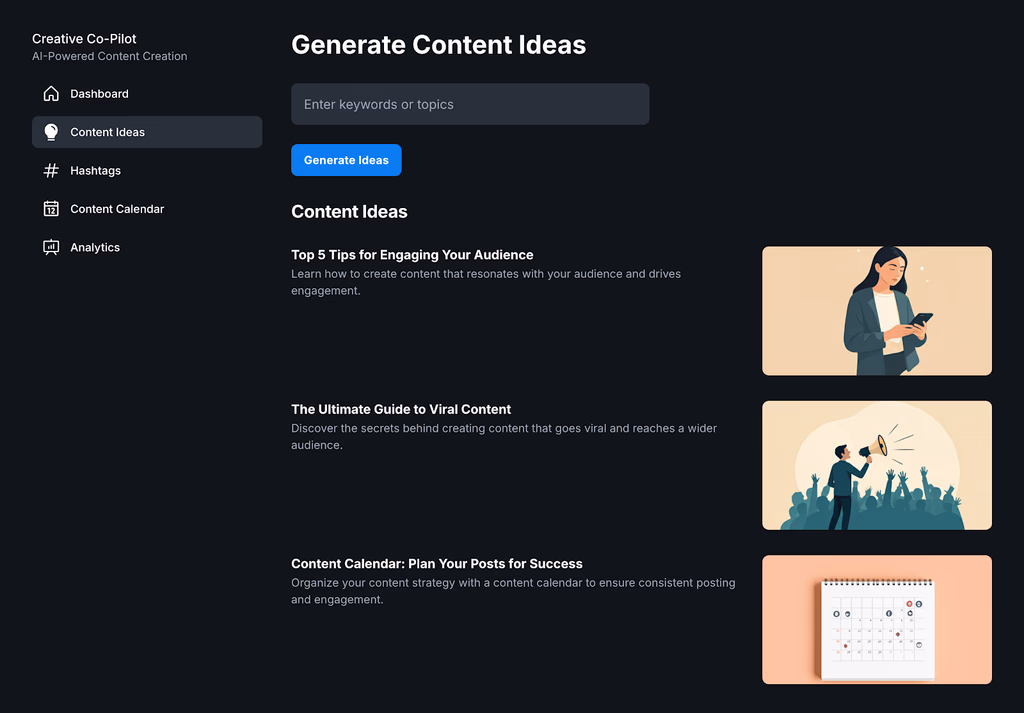 AI Powered Creative Co-Pilot